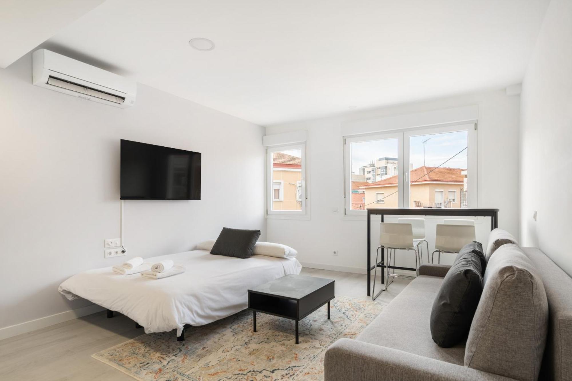 Madrid Riverside Studios Con Parking Incluido Alquiler Temporal ภายนอก รูปภาพ