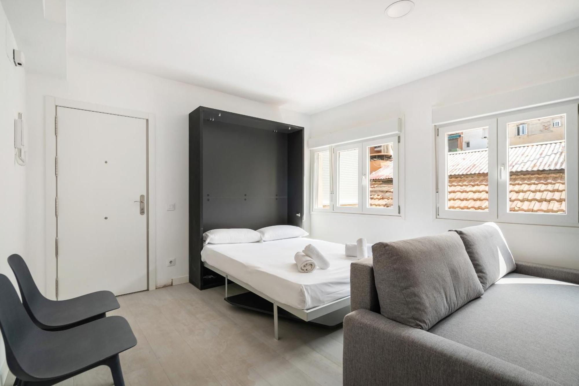 Madrid Riverside Studios Con Parking Incluido Alquiler Temporal ภายนอก รูปภาพ