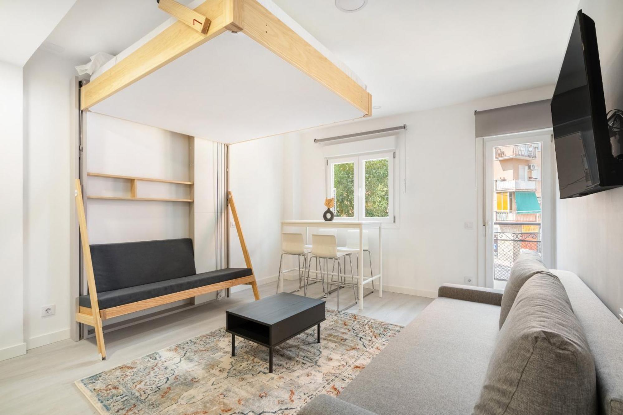 Madrid Riverside Studios Con Parking Incluido Alquiler Temporal ภายนอก รูปภาพ