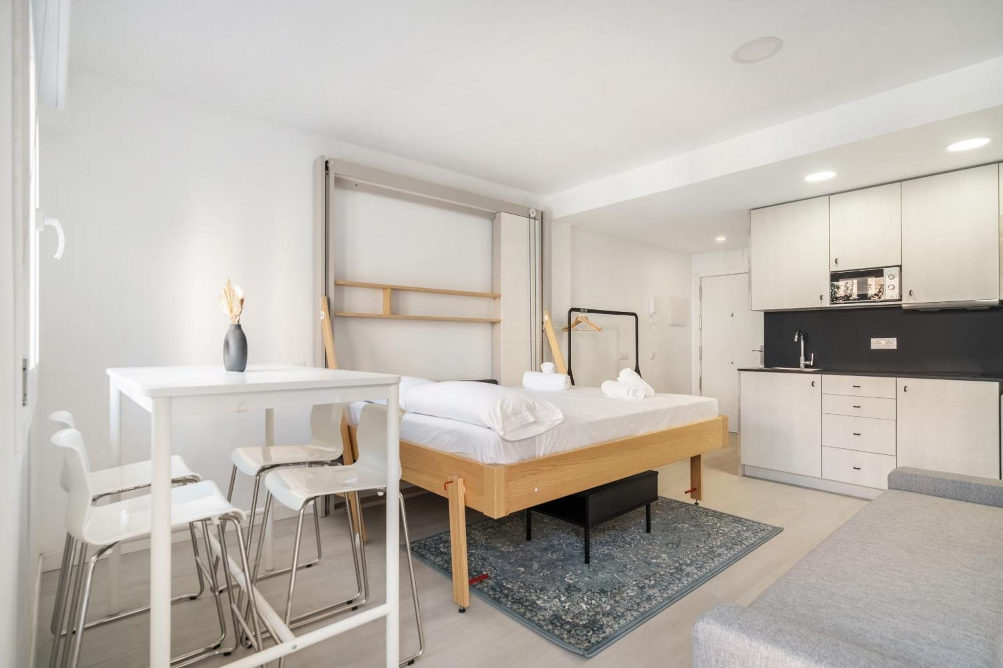 Madrid Riverside Studios Con Parking Incluido Alquiler Temporal ภายนอก รูปภาพ