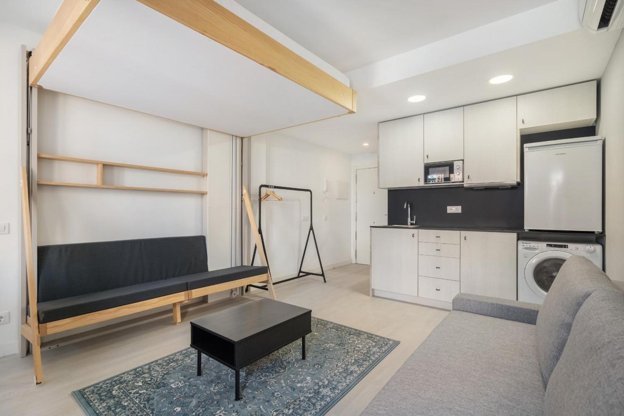 Madrid Riverside Studios Con Parking Incluido Alquiler Temporal ภายนอก รูปภาพ