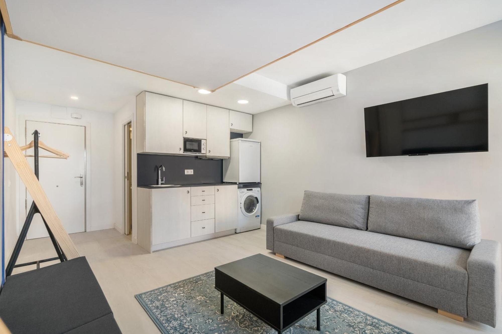 Madrid Riverside Studios Con Parking Incluido Alquiler Temporal ภายนอก รูปภาพ