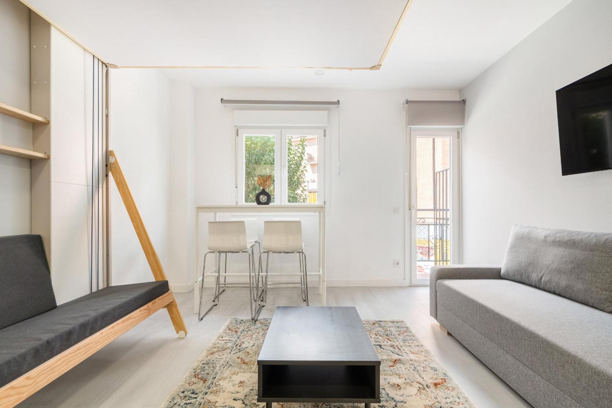 Madrid Riverside Studios Con Parking Incluido Alquiler Temporal ภายนอก รูปภาพ