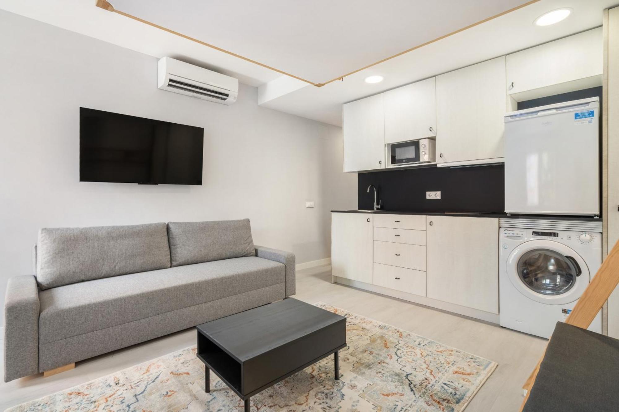 Madrid Riverside Studios Con Parking Incluido Alquiler Temporal ภายนอก รูปภาพ